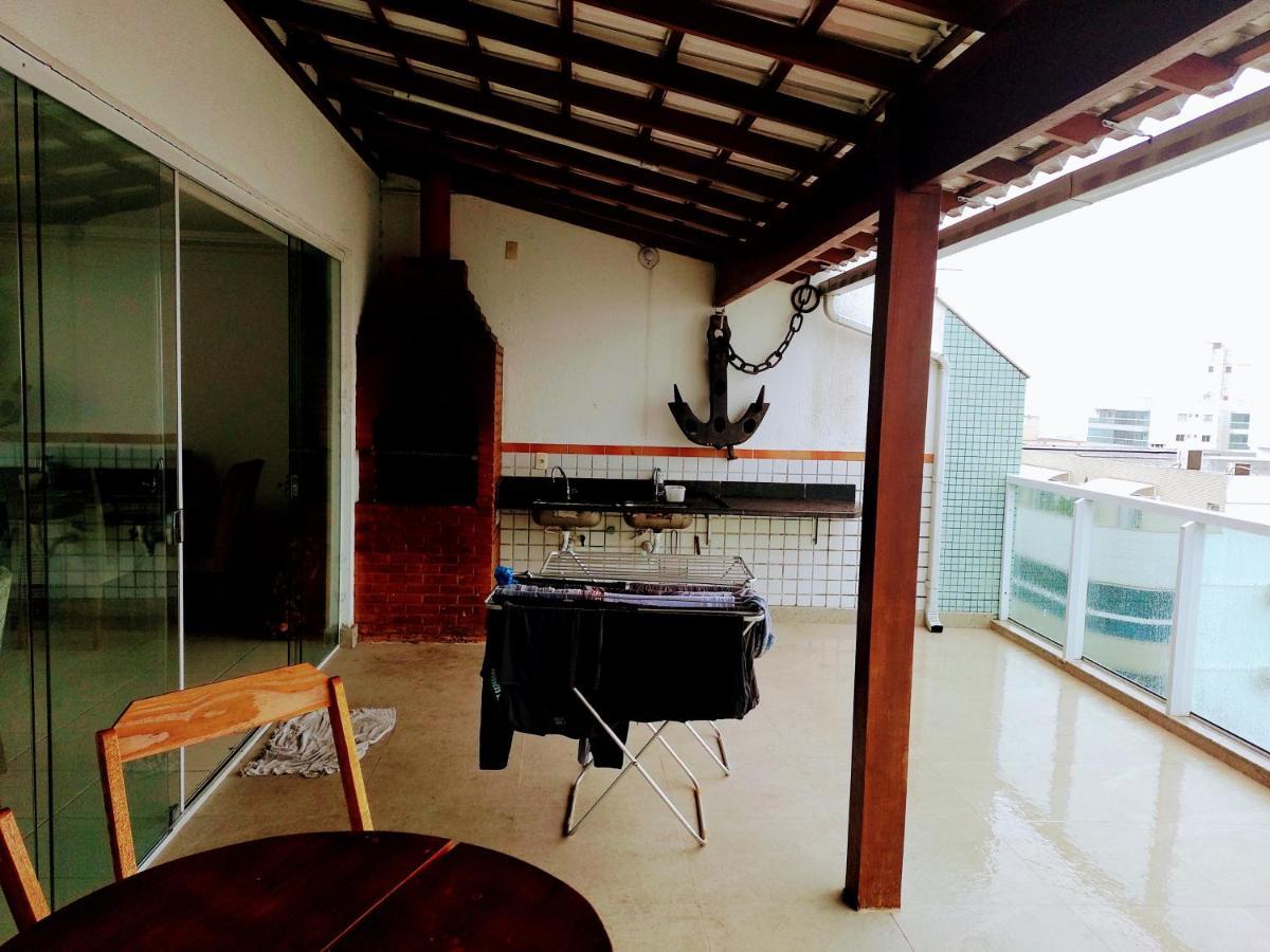 Cobertura C/ Vista Para O Mar E Montanhas, Churrasqueira, 4 Quartos 2 Vg Garagem 구아라파리 외부 사진