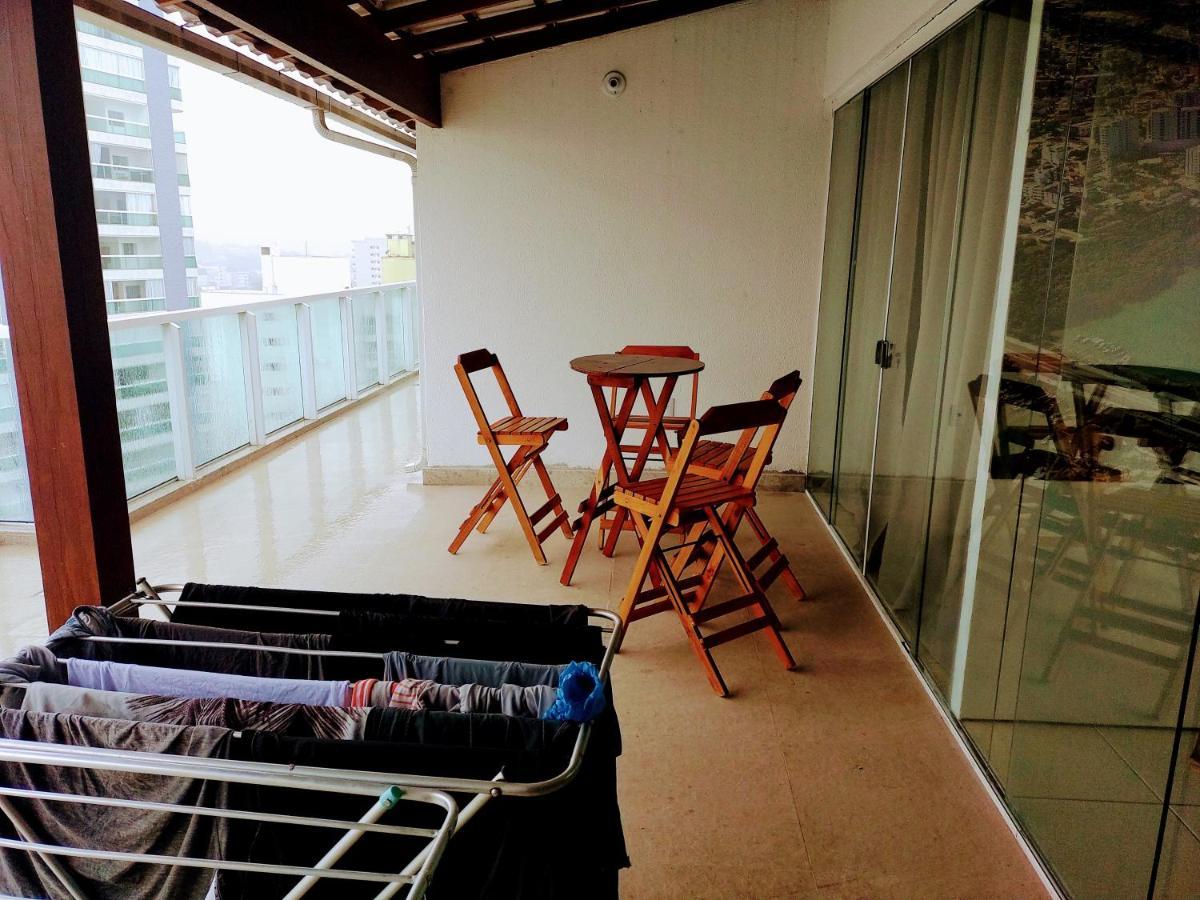 Cobertura C/ Vista Para O Mar E Montanhas, Churrasqueira, 4 Quartos 2 Vg Garagem 구아라파리 외부 사진